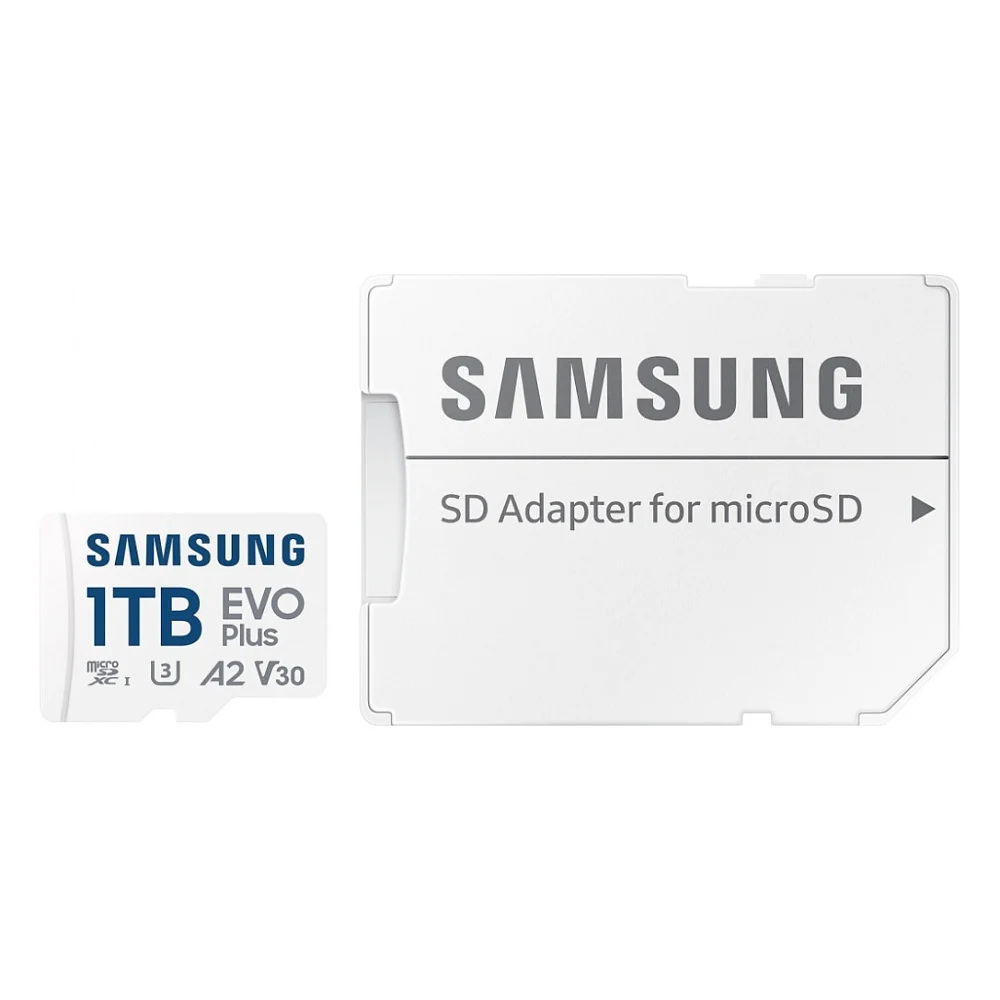 Карта пам'яті Samsung 1TB microSDXC Class UHS-I U3 V30 A2 EVO Plus + SD Adapter (MB-MC1T0SA/EU) — фото 5