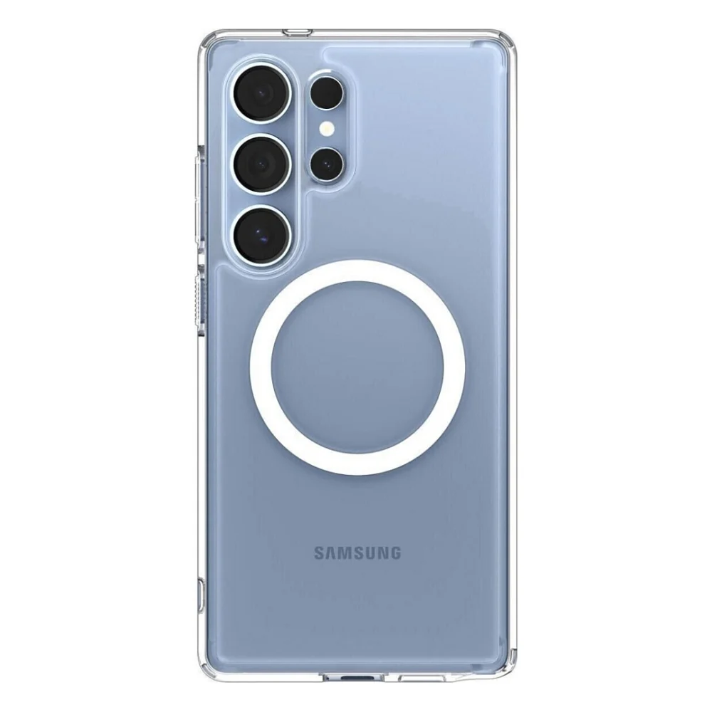 Чохол до мобільного телефона Spigen Samsung Galaxy S25 Ultra, Ultra Hybrid MagFit, Clear White (ACS08956)