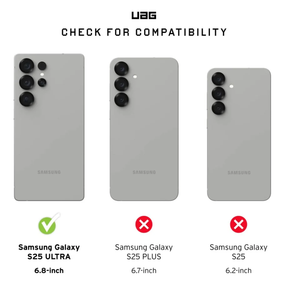 Чохол до мобільного телефона UAG Samsung Galaxy S25 Ultra Pathfinder with Magnet Olive Drab (214476117272) — фото 7