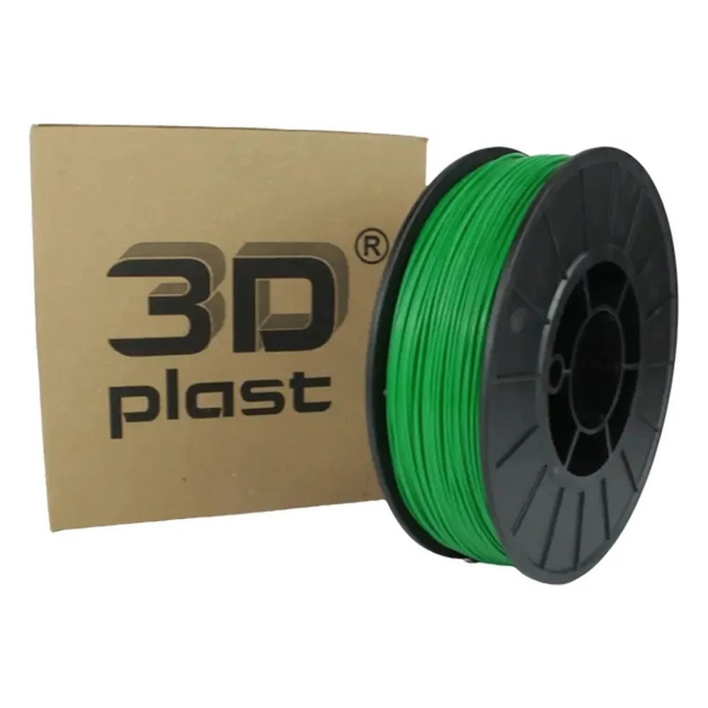 Пластик для 3D-принтера 3Dplast PETG 1.75мм, 0.85кг, green (3DPTG17508GR)