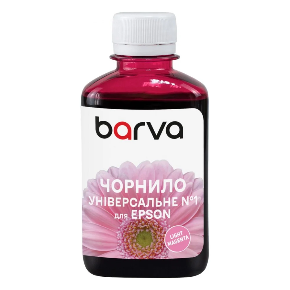 Чорнило Barva Epson universal 1, water-soluble, 180г, light magenta (EU1-750)