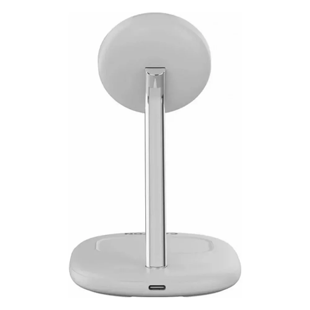 Бездротовий зарядний пристрій Canyon wireless charger WCS-205 15W Qi2 2in1 w/o adapter White (CNS-WCS205WW/A) — фото 5