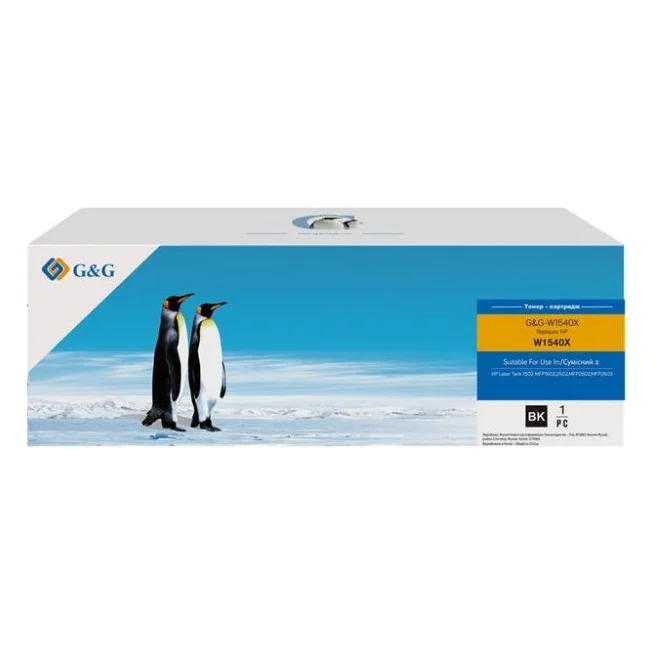 Тонер-картридж G&G HP 154X LJ Tank 1502/1602/2603 Black (5 000ст) (G&G-W1540X)
