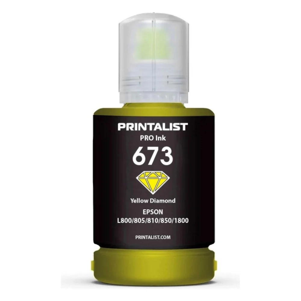 Чорнило Printalist Epson L800 140г Yellow (PL673Y)
