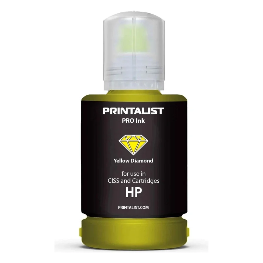 Чорнило Printalist HP 140г Yellow (PL-INK-HP-Y)