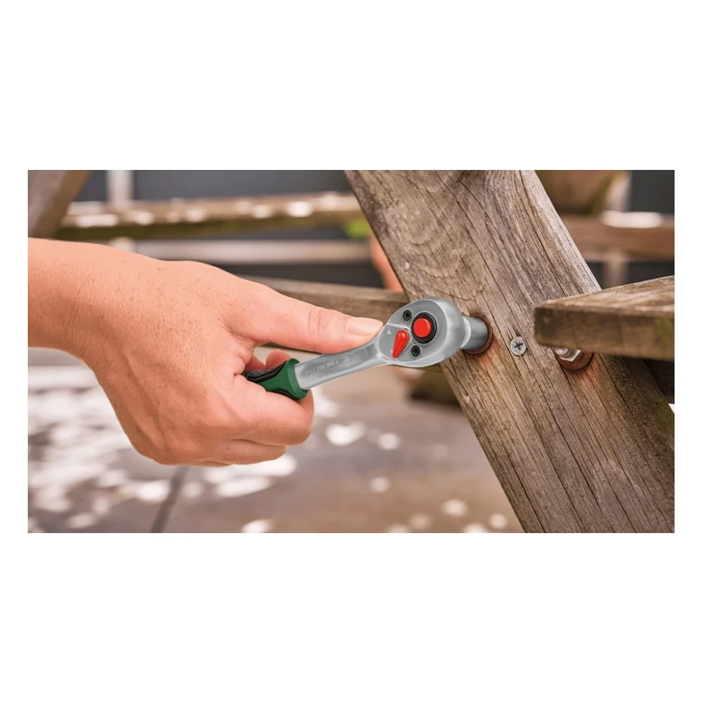 Набір інструментів Bosch з бітами та тріскачками, 1/2", 25 шт. (1.600.A02.Z9G) — фото 7