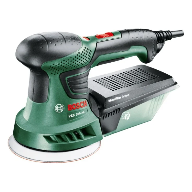 Шліфувальна машина Bosch PEX 300 AE 200W, 125мм 4000-24000об/хв, 1.5кг (0.603.3A3.000)