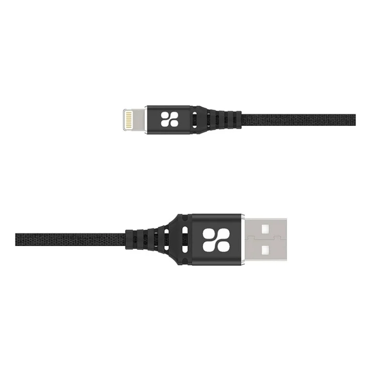 Дата кабель USB 2.0 AM to Lightning ervelink-i.black Promate (nervelink-i.black)