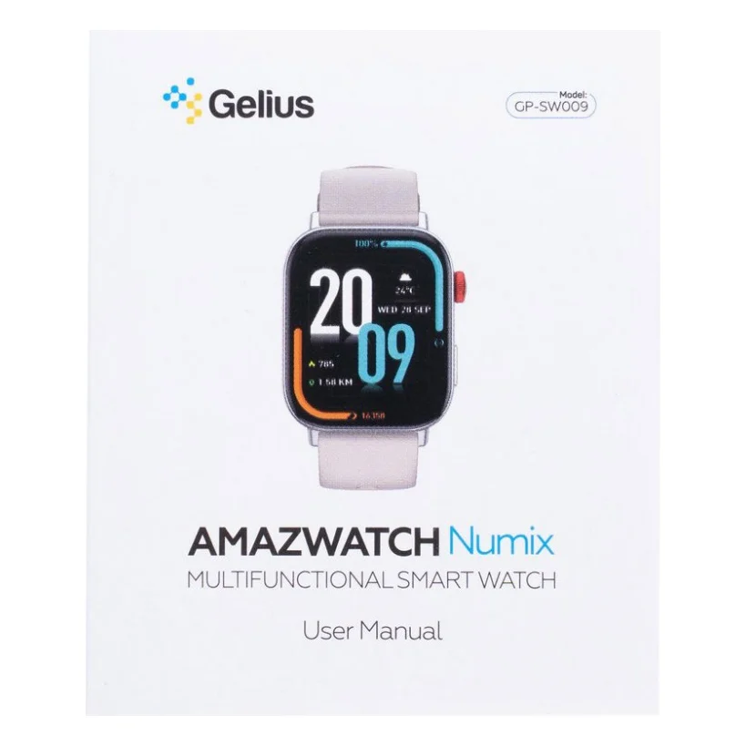 Смарт-годинник Gelius Pro GP-SW009 (Amazwatch Numix) Silver (2099900996962) — фото 8