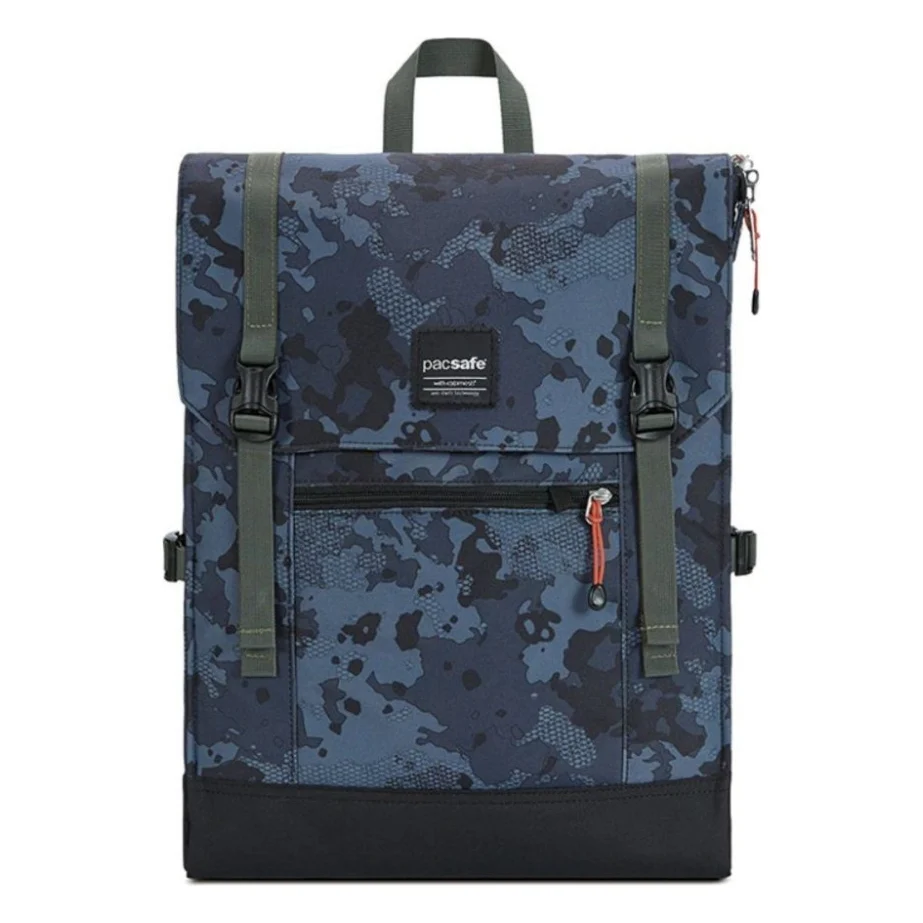 Рюкзак туристичний Pacsafe Slingsafe LX450 backpack чорний-камуфляжний (45320802)