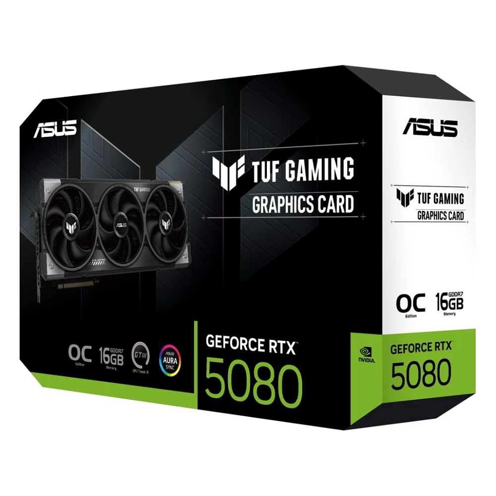 Відеокарта ASUS GeForce RTX 5080 16384Mb TUF OC GAMING (TUF-RTX5080-O16G-GAMING) — фото 12