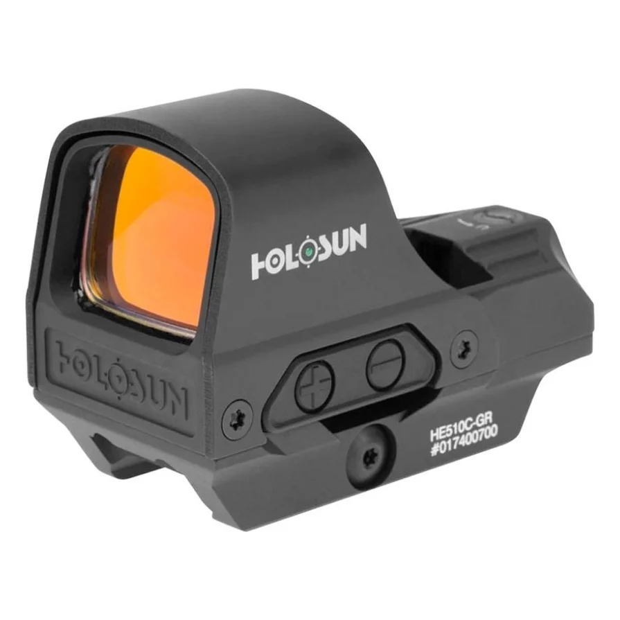 Коліматорний приціл Holosun 510С точка 2 MOA + коло 65 МОА (Green) (HE510C-GR)