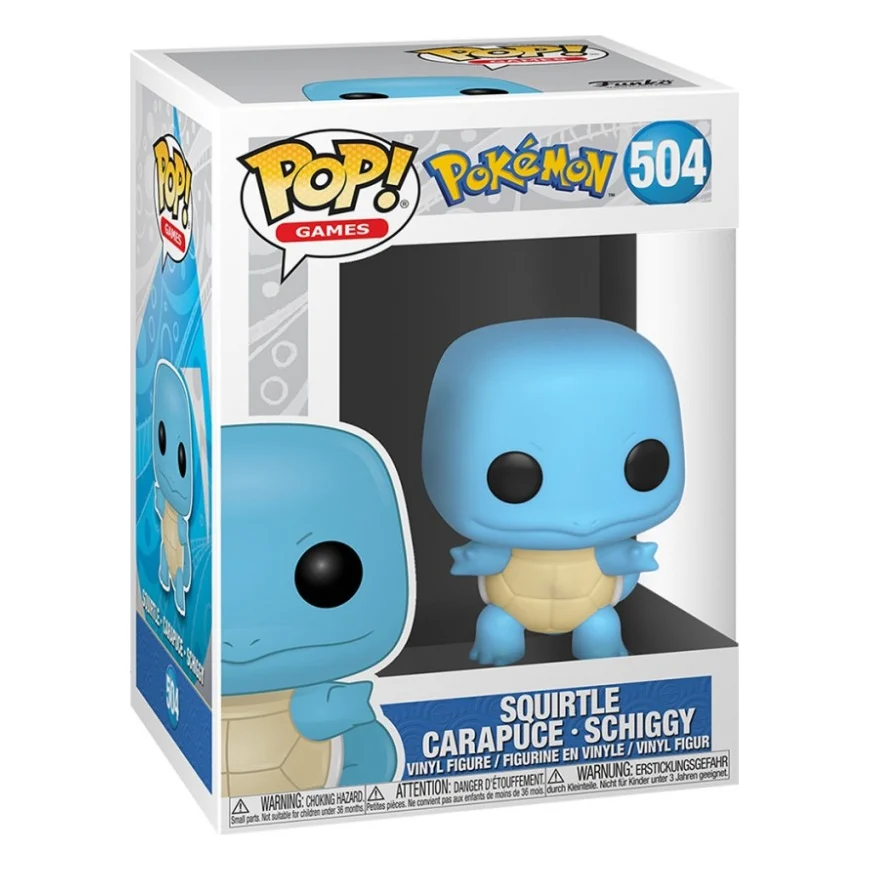 Фігурка для геймерів Funko Pop cерії Покемон - Сквіртл (50402IE) — фото 5
