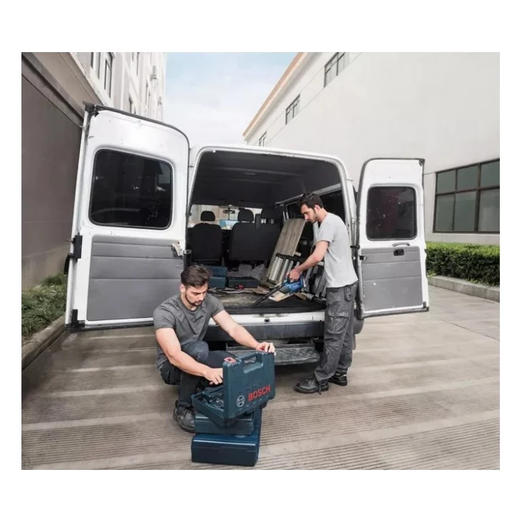 Набір електроіструментів Bosch 18V GSR 18V-50, GAS 18V-1, 2x5Ah, кейс (0.615.990.M44) — фото 5