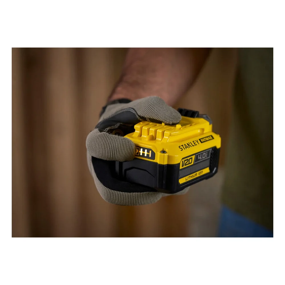 Набір акумулятор + зарядний пристрій Stanley FatMax,V20, 18 В,4Ah, 4A (SFMCB14M1) — фото 3
