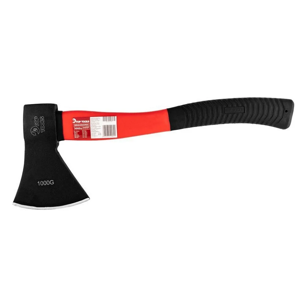 Сокира Top Tools руків'я скловолокно 47см 1000г (05A210)