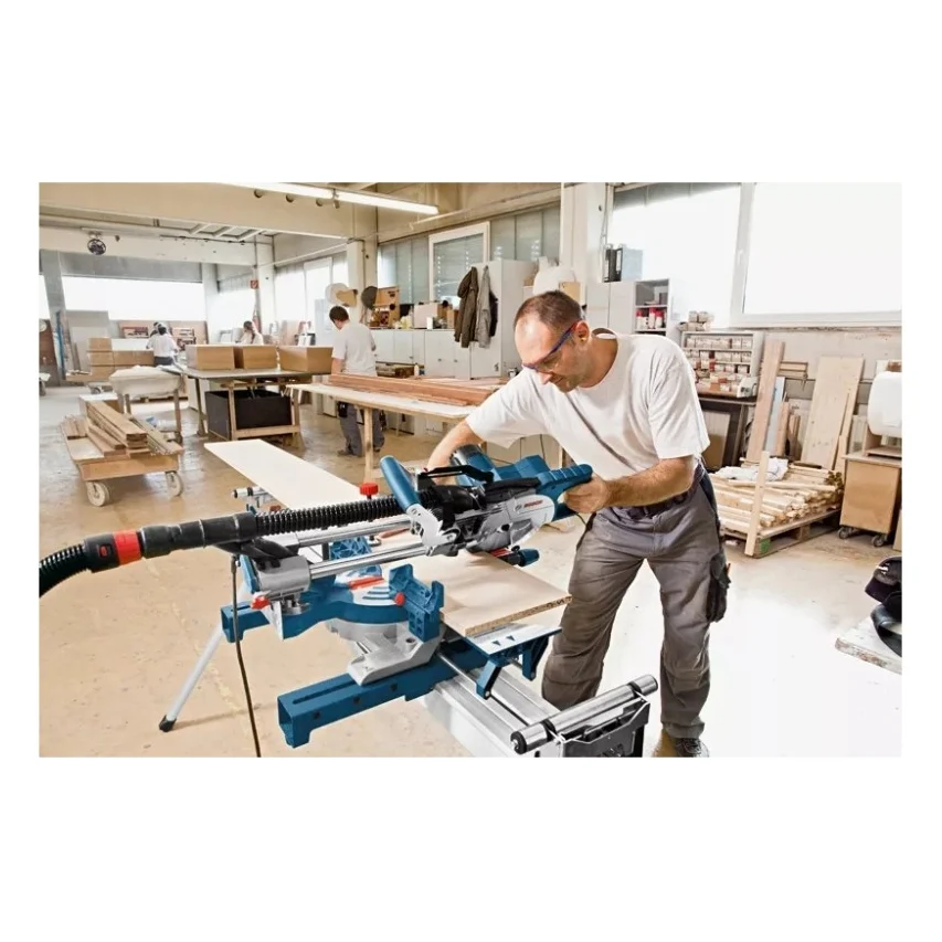 Торцювальна пила Bosch Professional GCM 8 SJL, 1600Вт, диск 216мм (0.601.B19.100) — фото 6