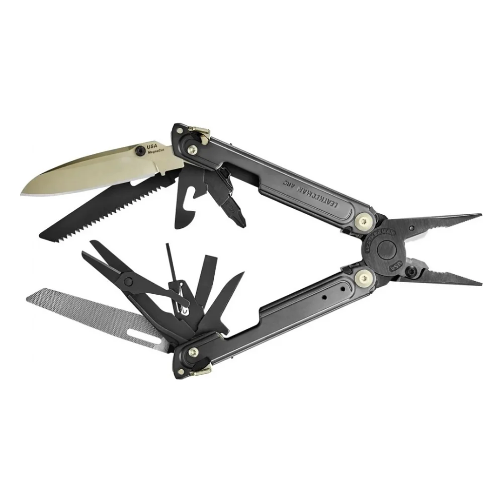 Мультитул Leatherman ARC Obsidian Limited + шкіряний чохол (833207) — фото 7