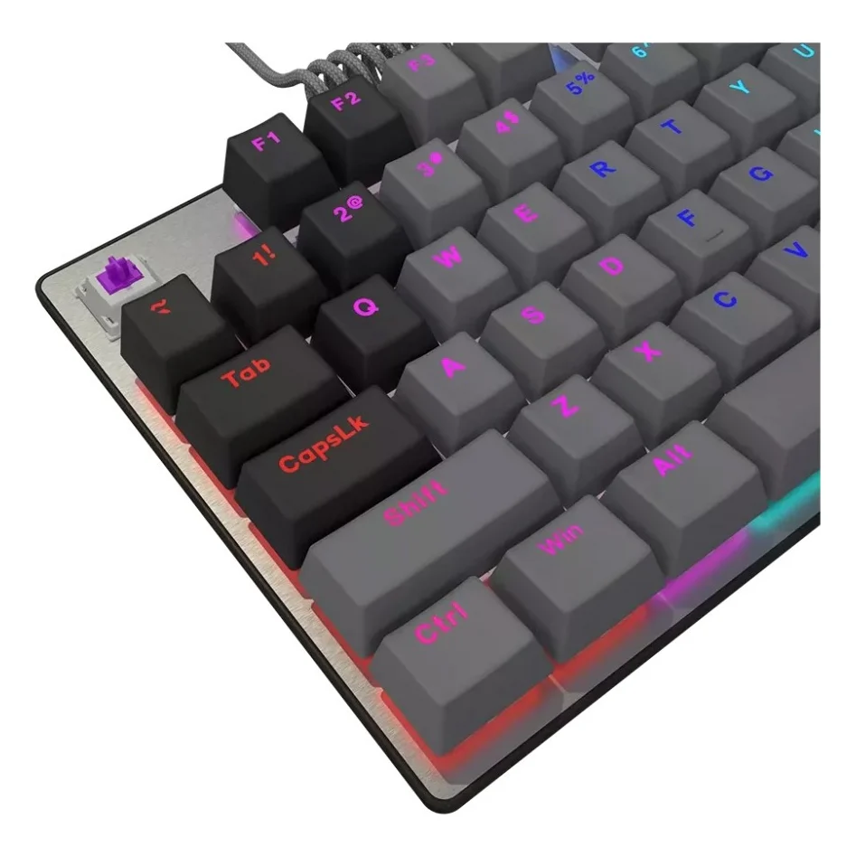 Клавіатура Lorgar Azar 514TKL RGB Mechanical USB UA Black/Grey (LRG-GK514TKL-BK-UA) — фото 4