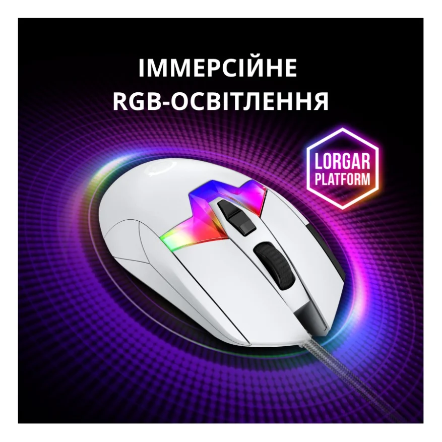 Мишка Lorgar MSP80 Pro USB Black (LRG-MSP80-BK) — фото 11