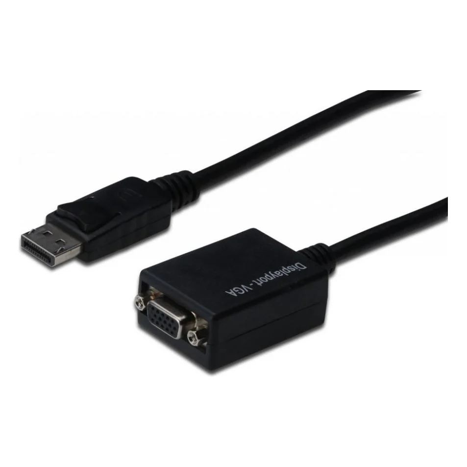 Перехідник DisplayPort to VGA Digitus (AK-340403-001-S)