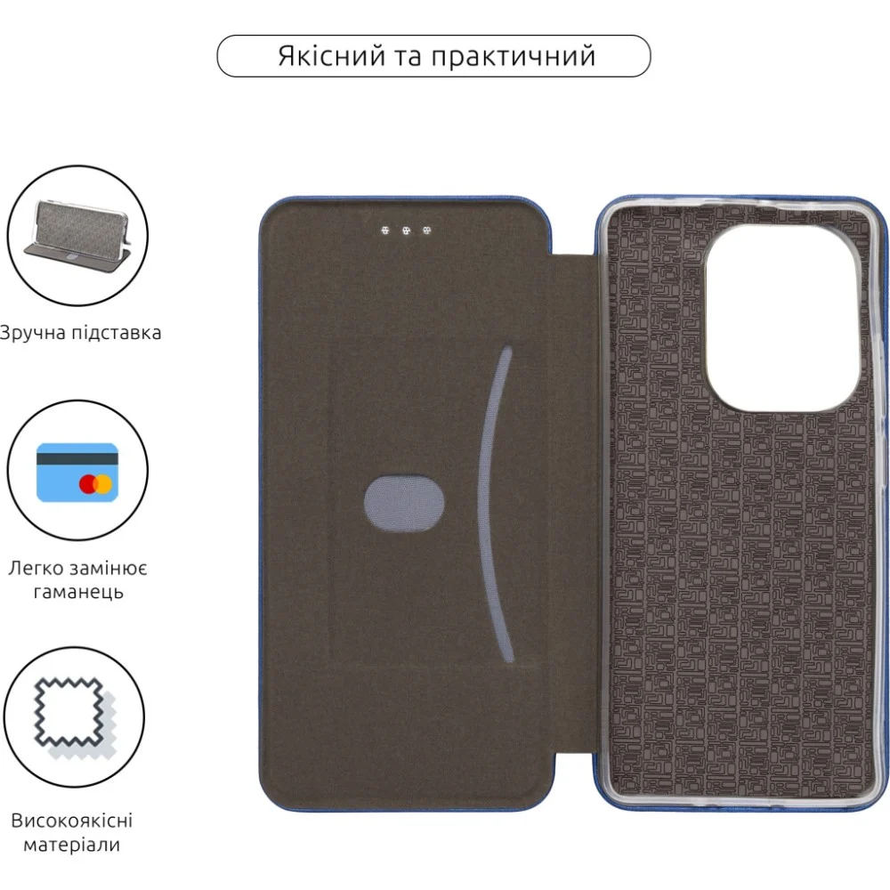 Чохол до мобільного телефона Armorstandart G-Case Xiaomi Redmi Note 14S 4G Blue (ARM82020) — фото 3