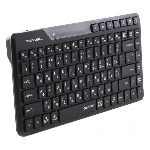 Клавіатура A4Tech FBK26C AS Wireless/Bluetooth Black (4711421000208) — фото 3