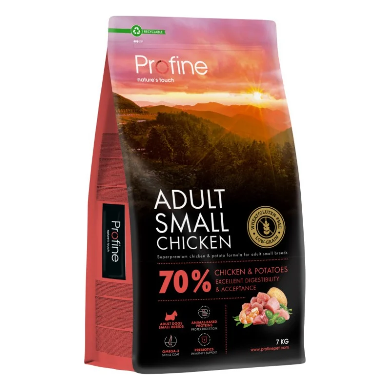 Сухий корм для собак Profine Small Chicken and Potatoes для дорослих собак дрібних порід 7 кг (8595602569984)