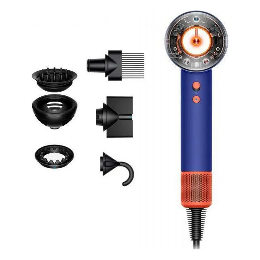 Фен Dyson Supersonic HD16 Nural Ceramic Vinca Blue/Topaz (515166-01/464390-01) CN