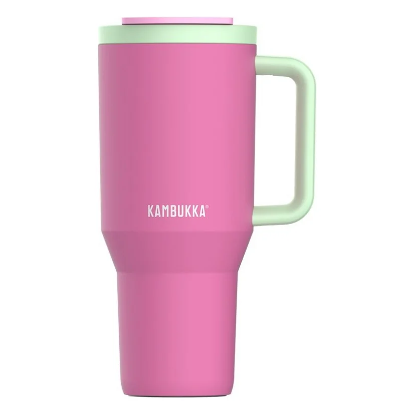 Термокружка Kambukka Rio Bubblegum Mint 950 мл Рожева з м'ятним (11-08004)