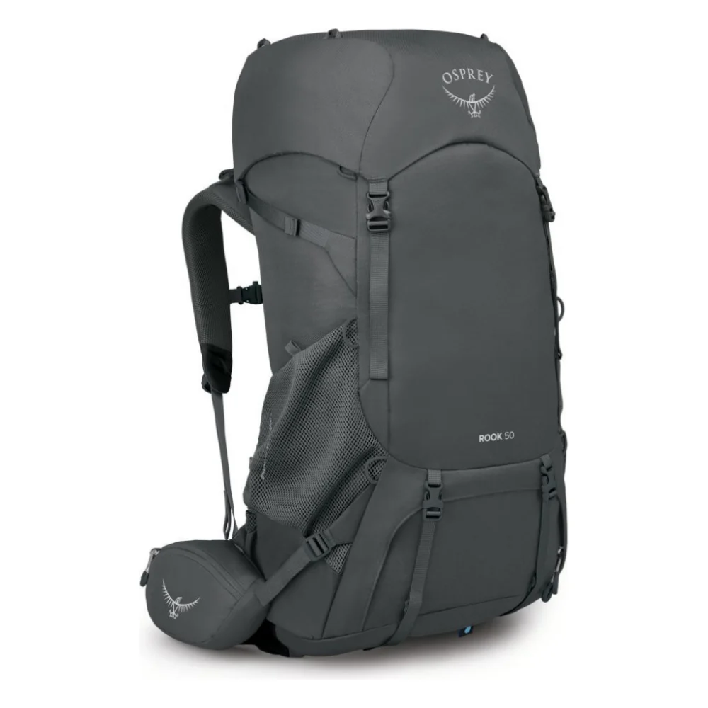 Рюкзак туристичний Osprey Rook 50 dark charcoal/silver lining O/S (009.3522)
