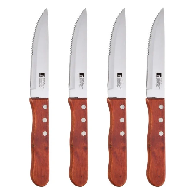 Набір ножів Bergner Bbq lovers для стейків, 4 предмети (BG-40201-MM)