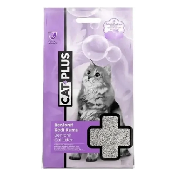 Наповнювач для туалету CatPlus Бентонітовий з ароматом лаванди 5 л (5027958)
