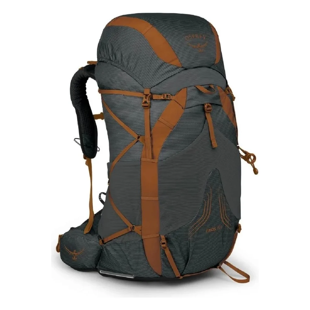 Рюкзак туристичний Osprey Exos 58 dark charcoal - S/M - темно-сірий (009.3817)