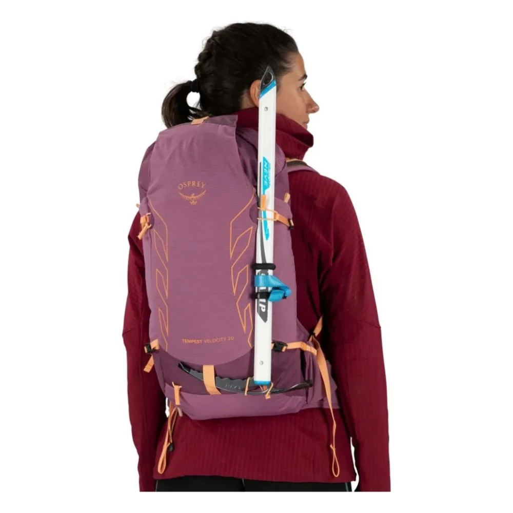 Рюкзак туристичний Osprey Tempest Velocity 20 pashmina/melon - WXS/S - фіолетовий (009.3553) — фото 8