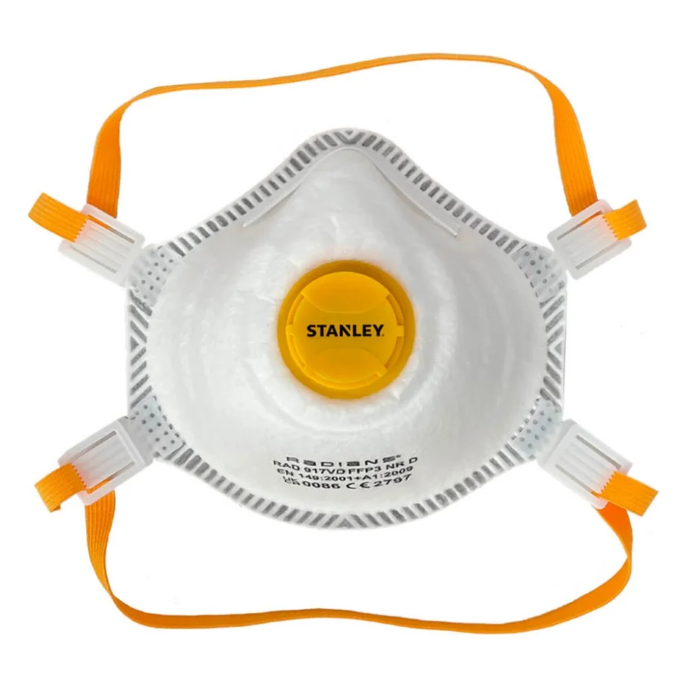 Респіратор Stanley твердих частинок, із клапаном, 2 шт (SYFFP32PKB)