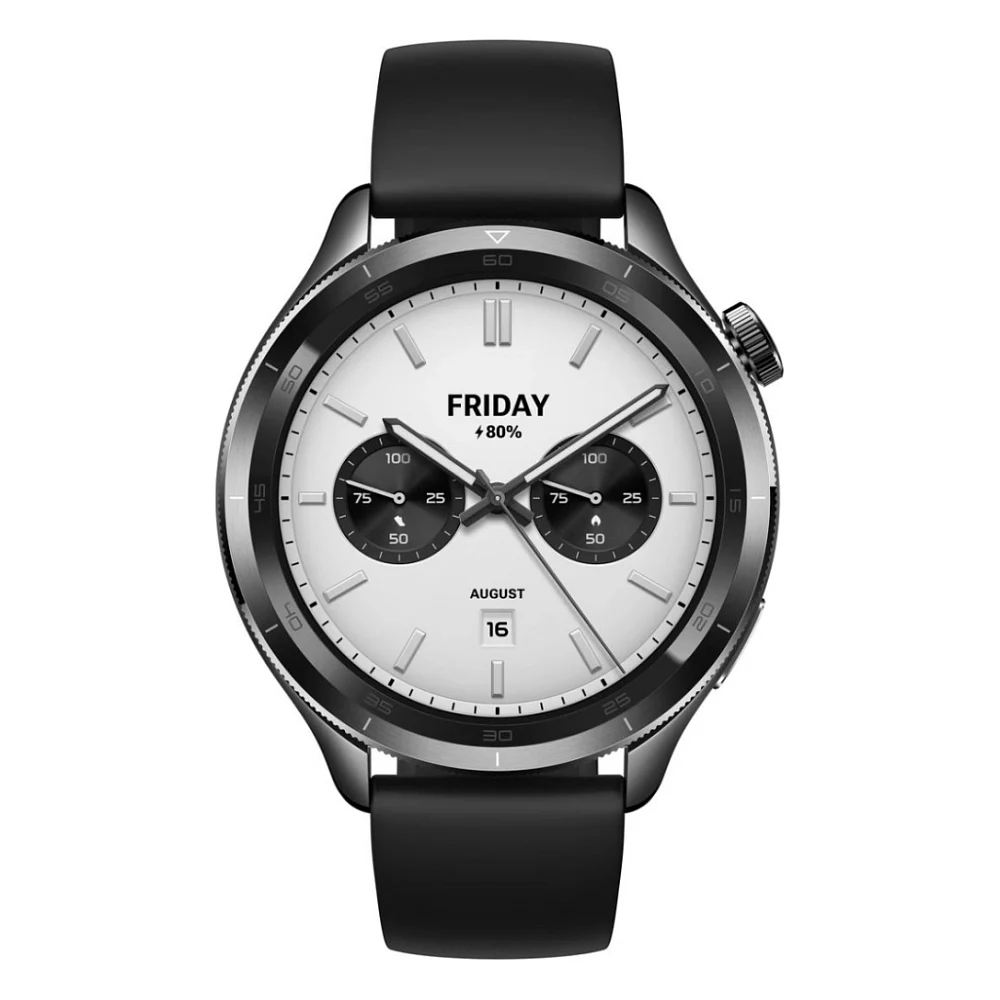 Смарт-годинник Xiaomi Watch S4 Black (BHR9195GL) — фото 2
