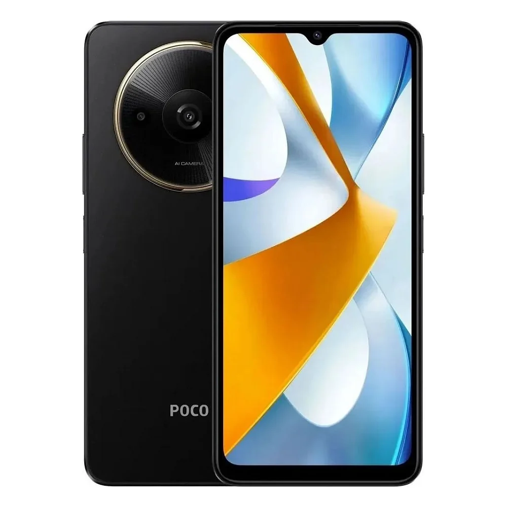 Мобільний телефон Xiaomi Poco C61 3/64GB Black EU Global