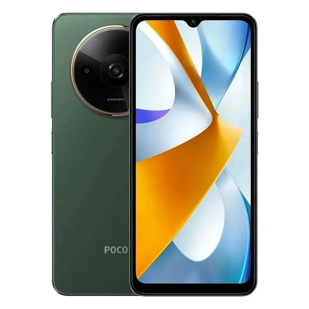 Мобільний телефон Xiaomi Poco C61 4/128GB Green EU Global