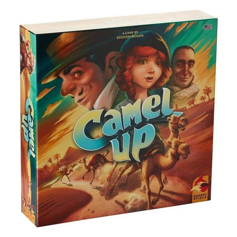 Настільна гра Asmodee Верблюди, вперед 2- видання, англійський (PZE30070EN)