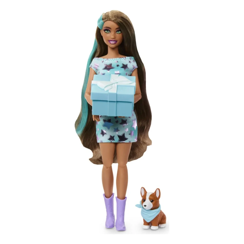 Лялька Barbie Вечірка-сюрприз у бірюзових тонах (JFG72)
