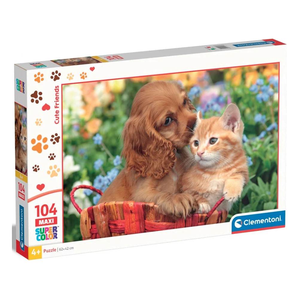 Пазл Clementoni Noli Cute Friends серія MAXI, 104 елементи (25763)