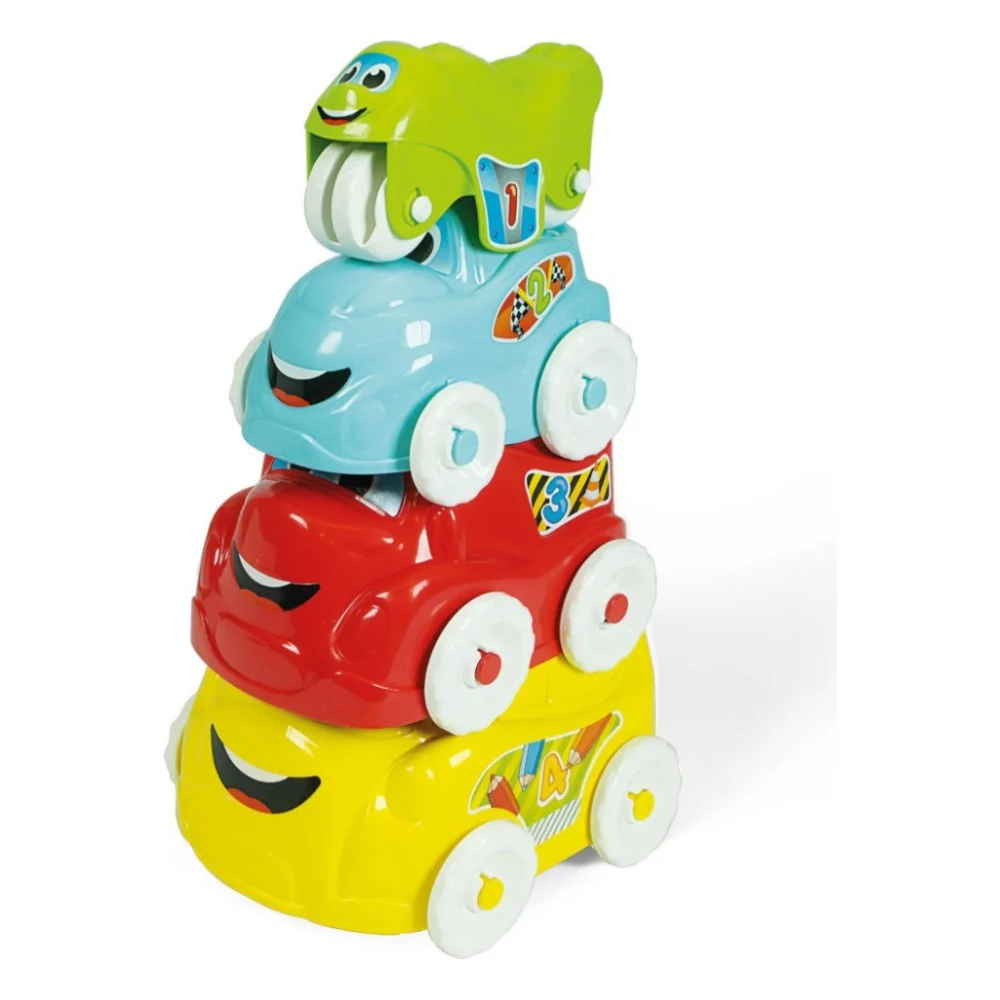 Розвиваюча іграшка Clementoni пірамідка Fun Vehicles (17111)