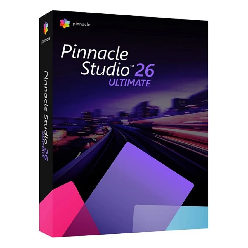 ПЗ для мультимедіа Corel Pinnacle Studio 26 Ultimate EN/CZ/DA/ES/FI/FR/IT/NL/PL/SV Windows (ESDPNST26ULML)