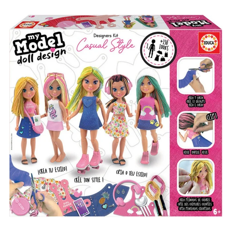 Лялька Educa My Model Doll Design Casual (6425296)