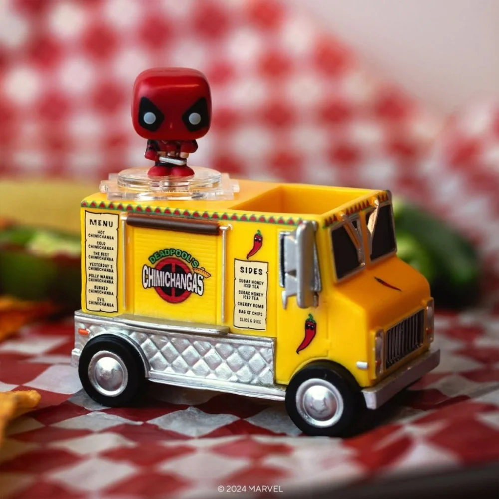 Фігурка Funko Pop набір Bitty Pop! Ride - серії Марвел - Дедпул і вантажівка Чімічанги (83625) — фото 12