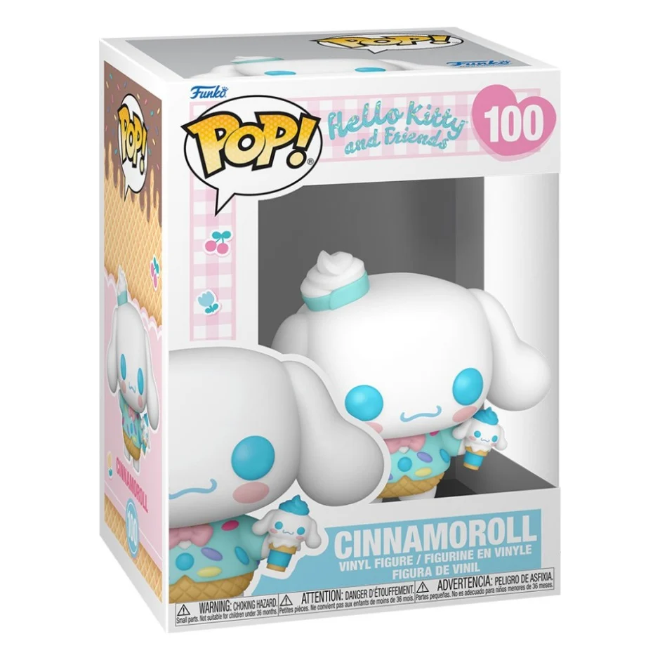 Фігурка Funko Pop серії Sanrio: Hello Kitty - Сіннаморолл з морозивом (83693)