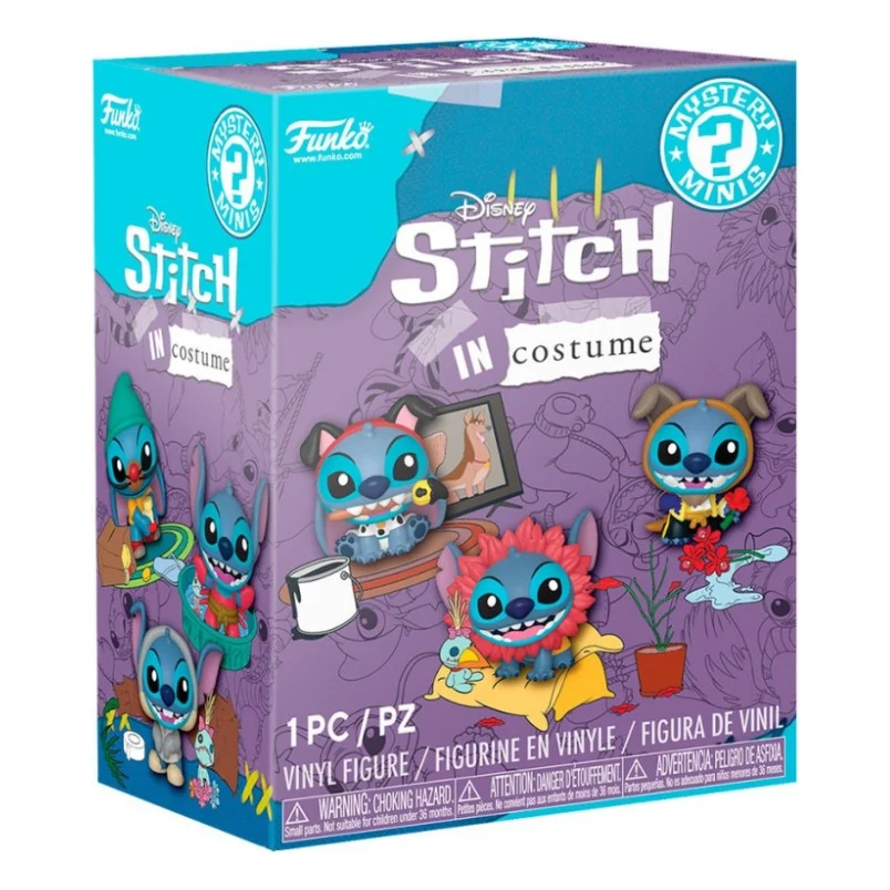 Фігурка Funko Pop сюрприз Mystery minis Disney Стіч у костюмі (76081)