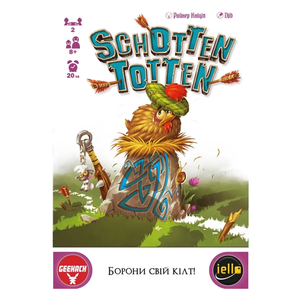 Настільна гра Geekach Games Шотен Тотен (Schotten Totten) (укр.) (GKCH063ST) — фото 4