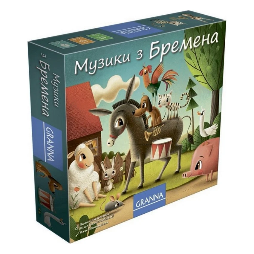 Настільна гра Granna Музики з Бремена (84290)